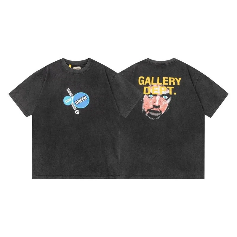 Gallery Dept. Gallery Dept. Washed Black T-Shirt Black - 1