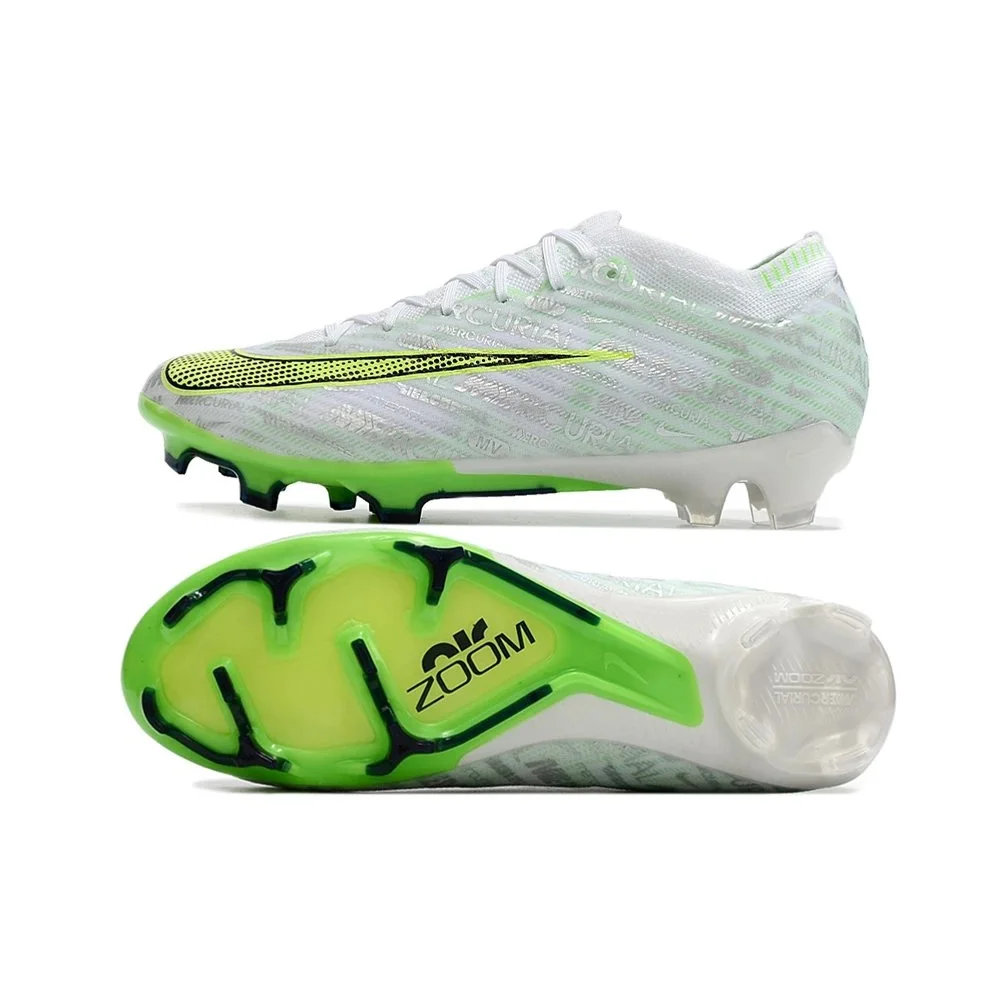 Nike Nike Mercurial Superfly White/Volt Football Cleats White - 1