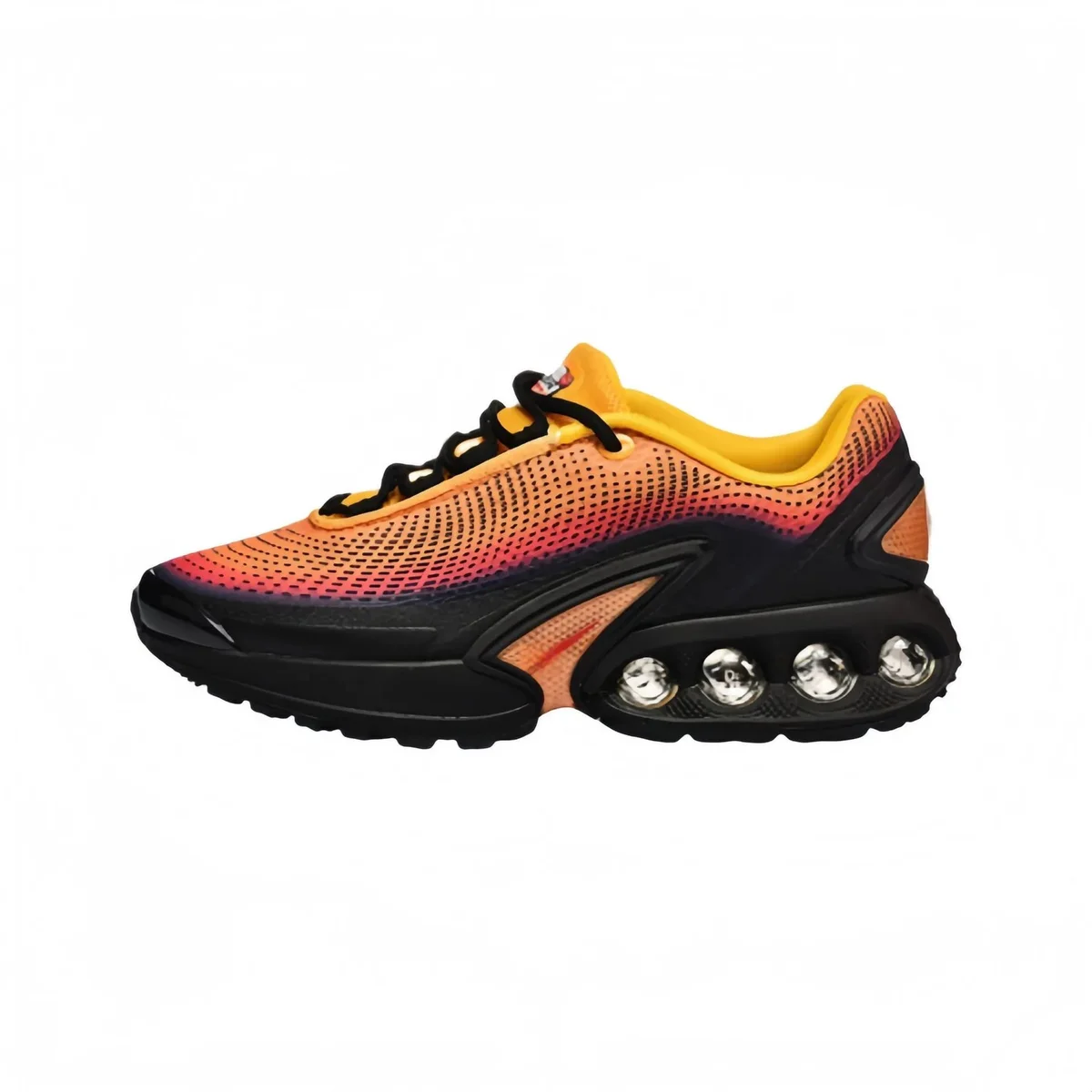 Other Unisex Gradient Sole Sneakers DN-桔黑38-46 Orange - 1