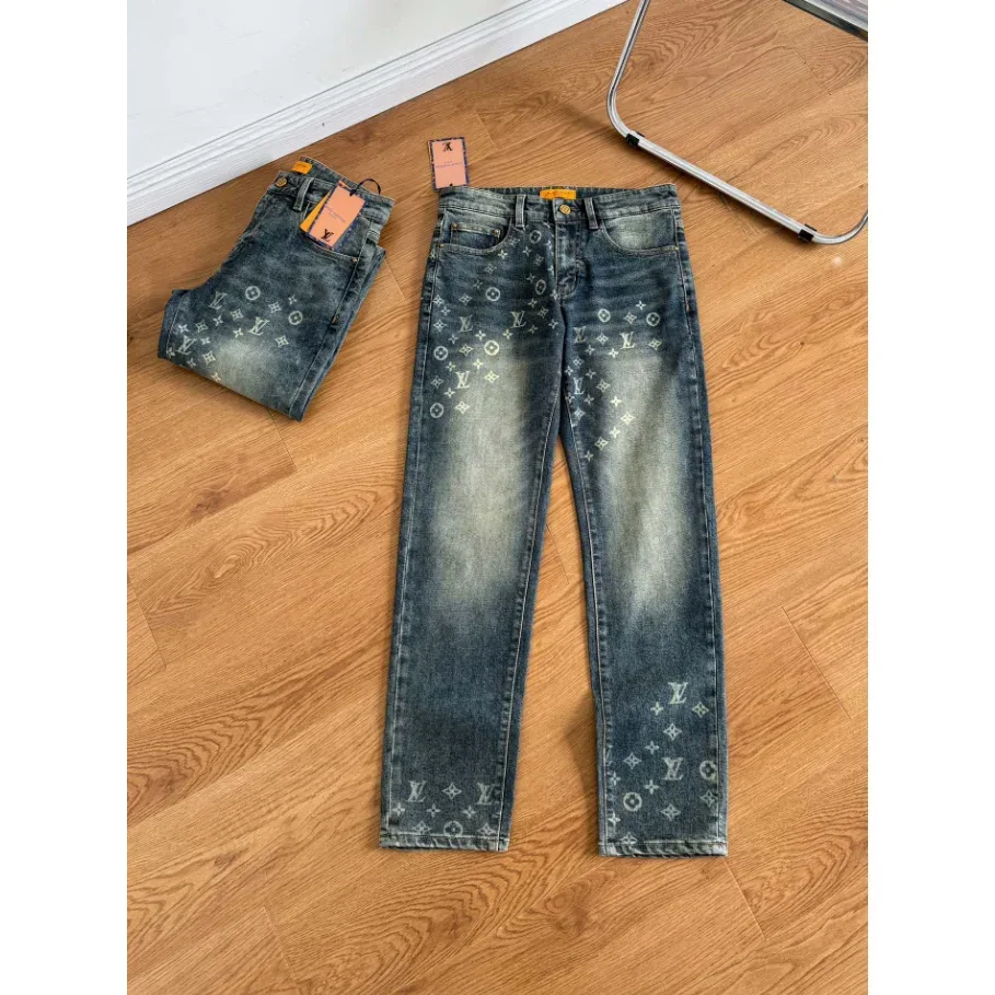 Louis Vuitton Louis Vuitton Monogram Blue Jeans Blue
