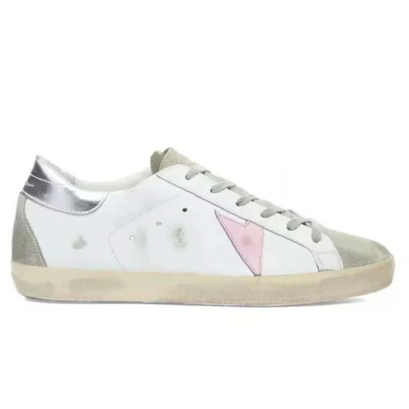 Golden Goose Golden Goose Super-Star White/Pink Sneakers White - 1