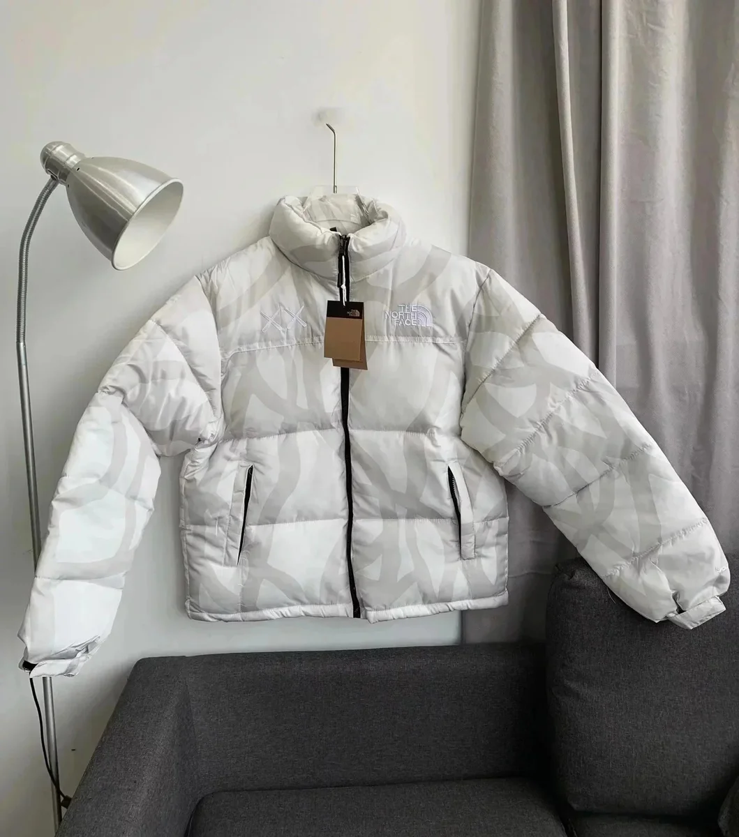 The North Face The North Face Nuptse XXL Camo Parka White - 1