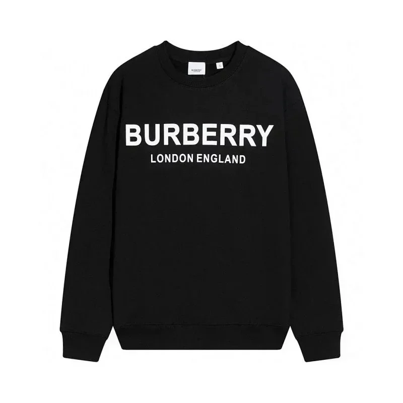 Burberry Burberry London England Black Cotton Sweatshirt Black - 1