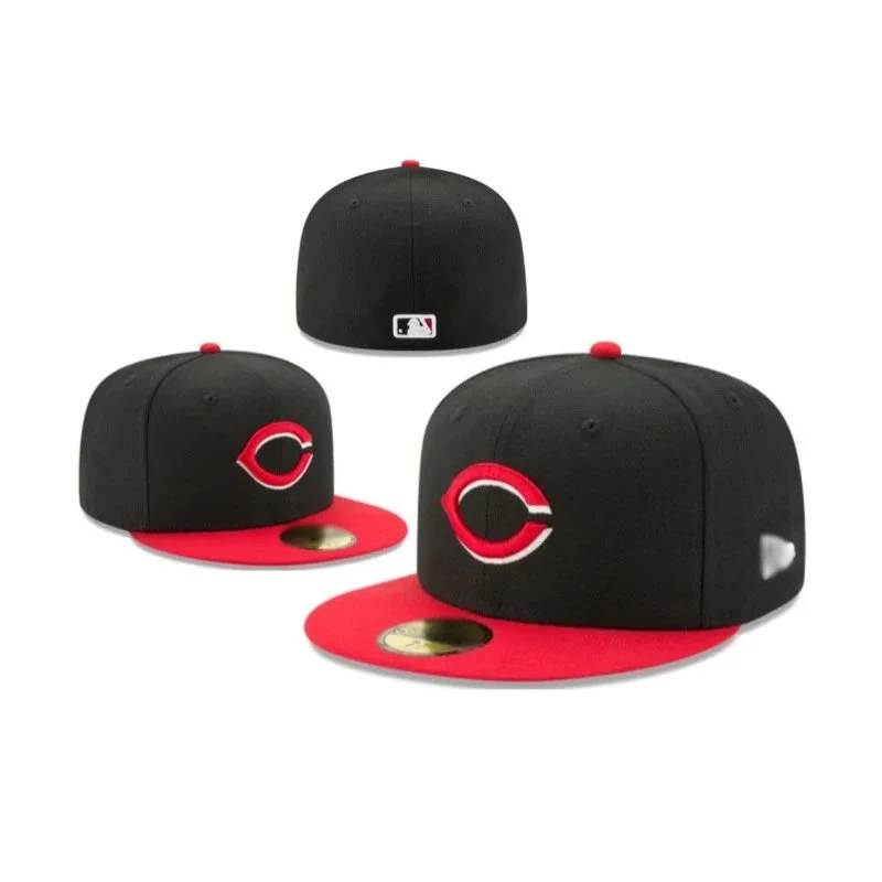 New Era New Era 59FIFTY Black/Red Baseball Cap Black