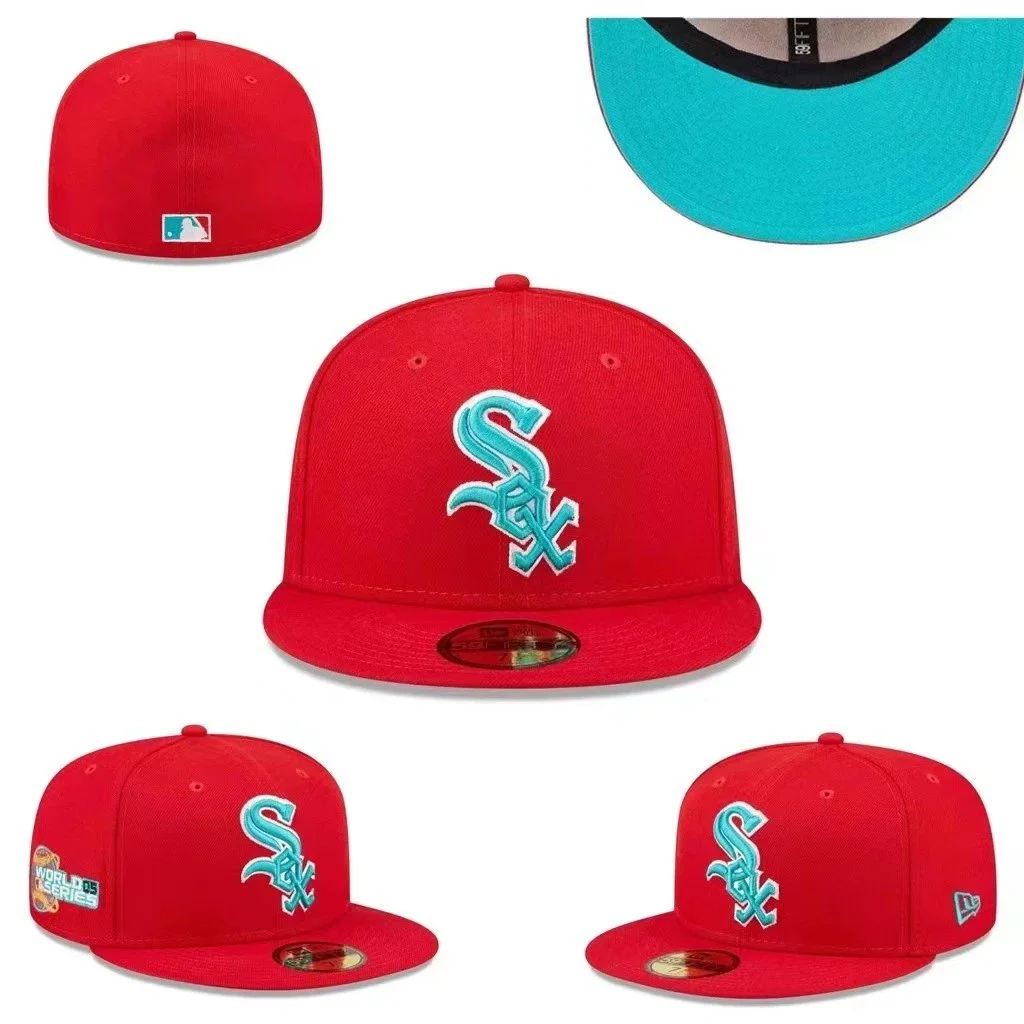 New Era New Era 59FIFTY Chicago White Sox Red Cap Red - 1