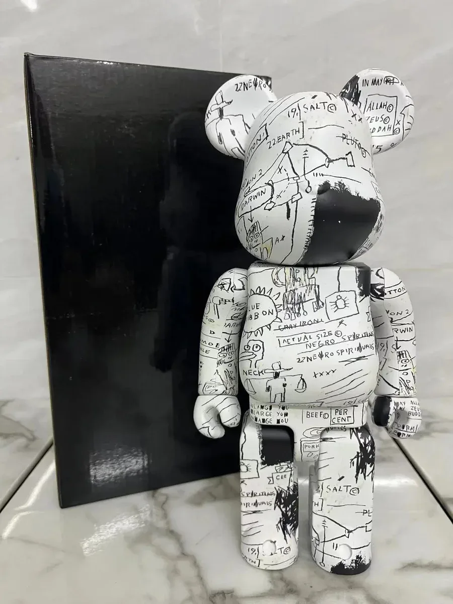 Medicom Toy Medicom Toy BE@RBRICK White Basquiat Collectible Figure White - 1