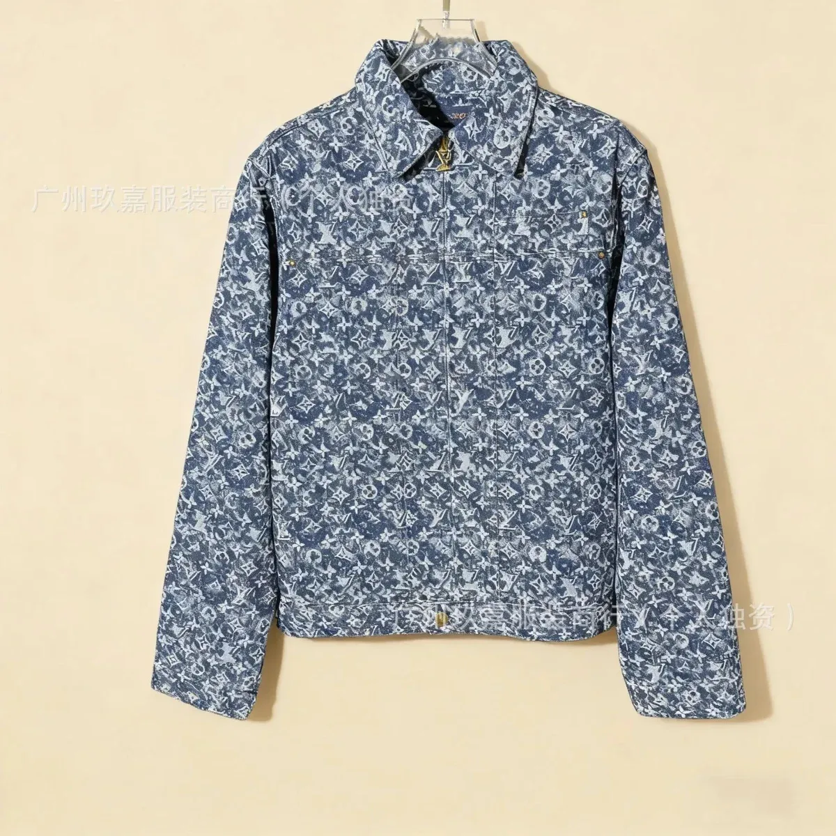 Louis Vuitton Louis Vuitton Monogram Denim Blue Jacket Blue