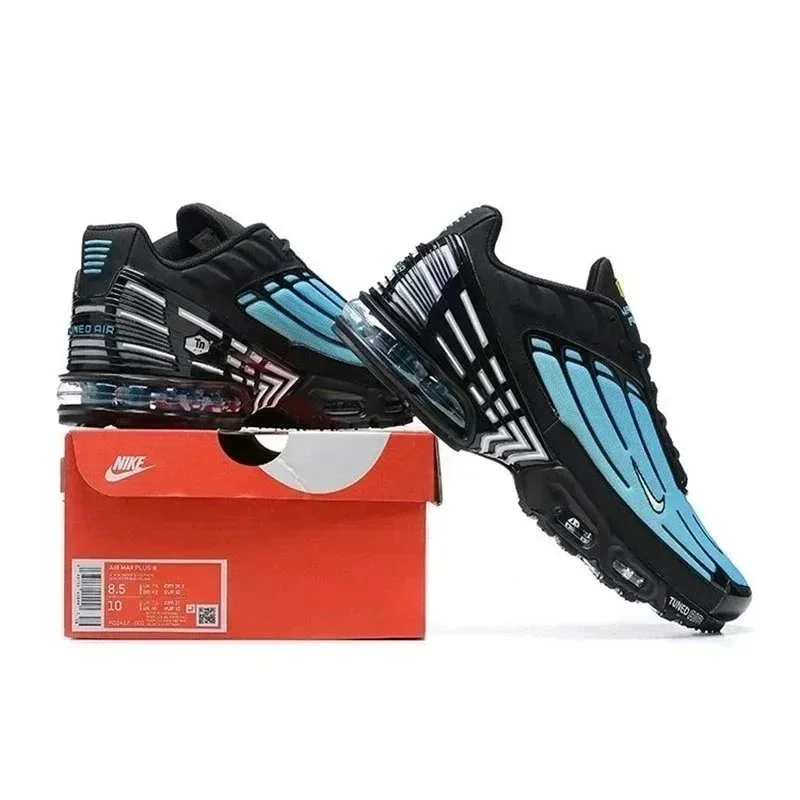 Nike Nike Air Max Plus Tuned Air Black/Aqua Sneakers Black - 1