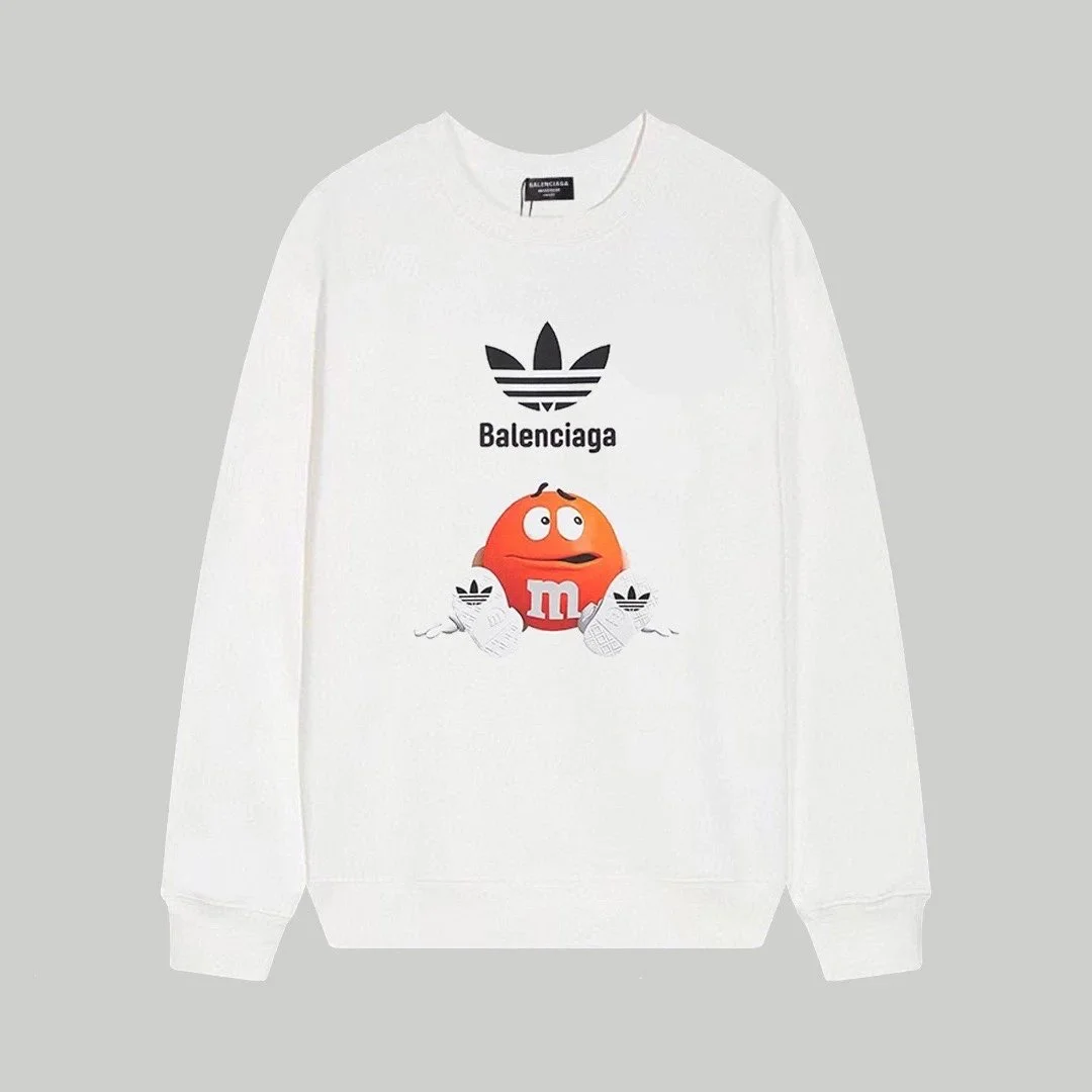 Balenciaga Balenciaga M&M's Graphic Sweatshirt White White - 1