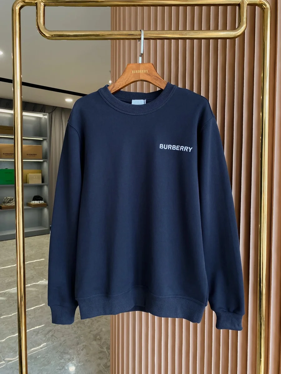Burberry Burberry Navy Classic Logo Sweatshirt Navy - 1