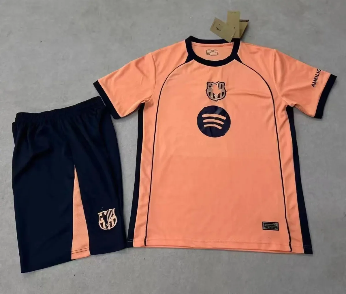 Other FC Barcelona 25/26 Away Jersey Set Orange Orange - 1