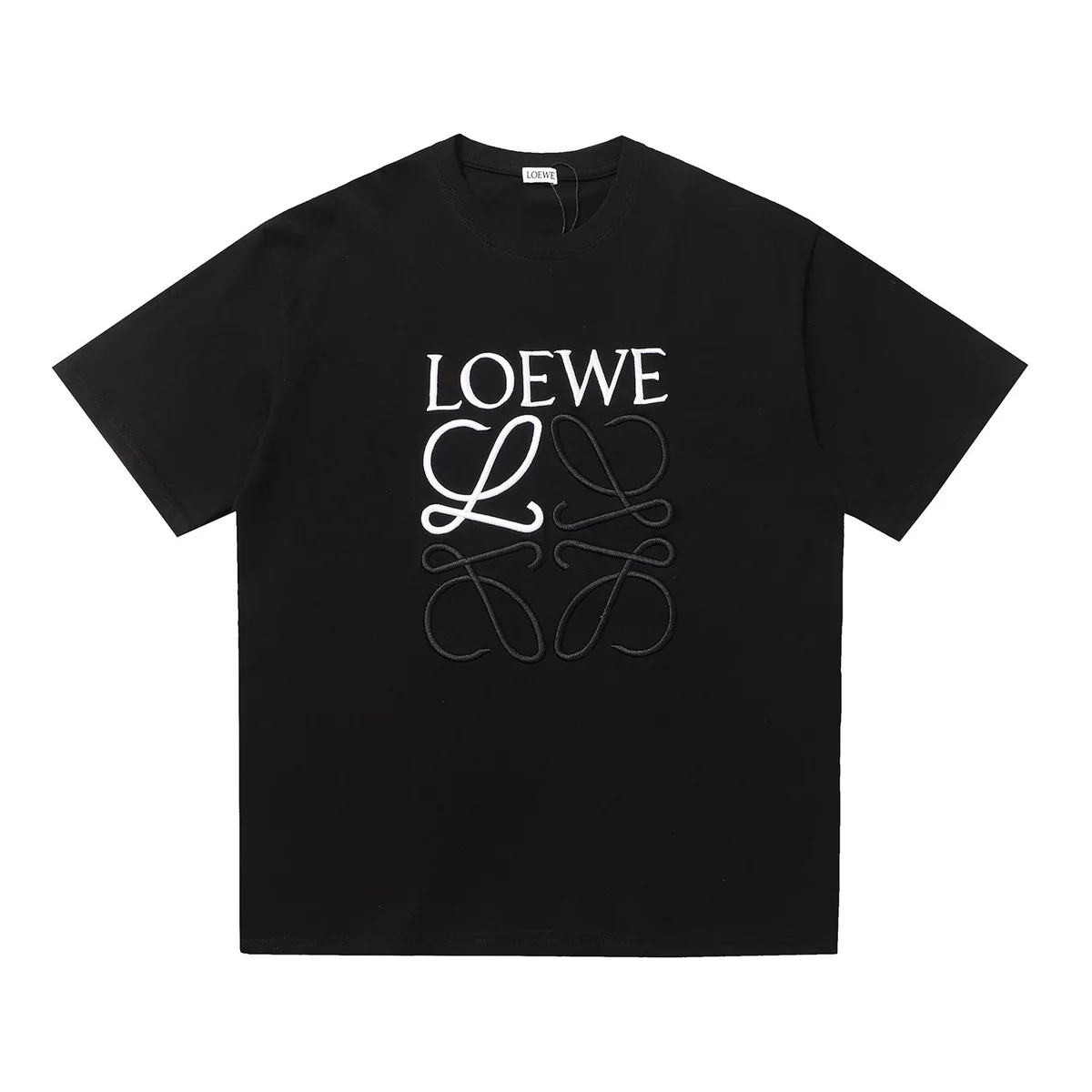 Loewe Loewe Anagram Black T-Shirt Black