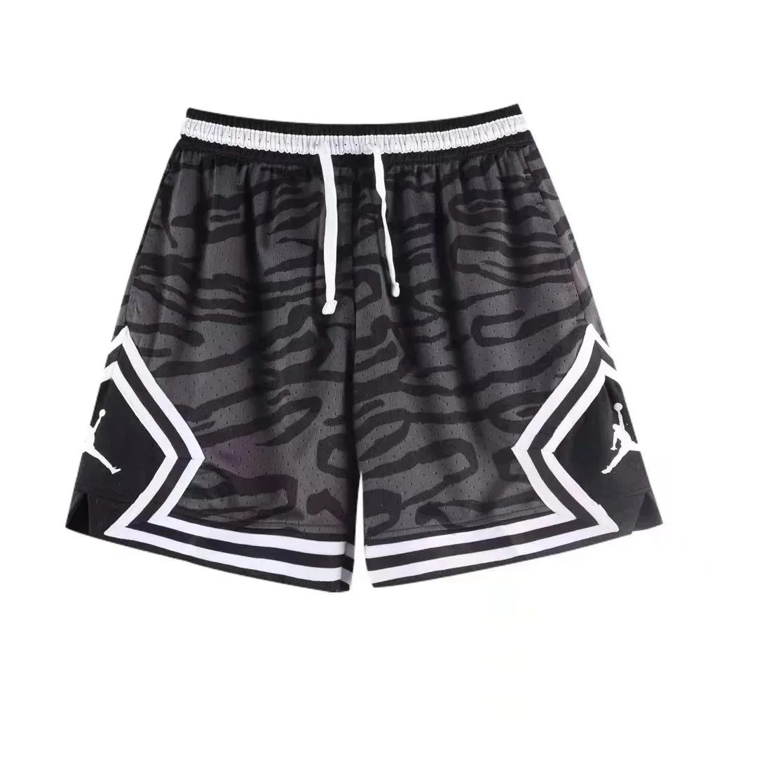 Jordan Jordan Black/White Camo Basketball Shorts Black