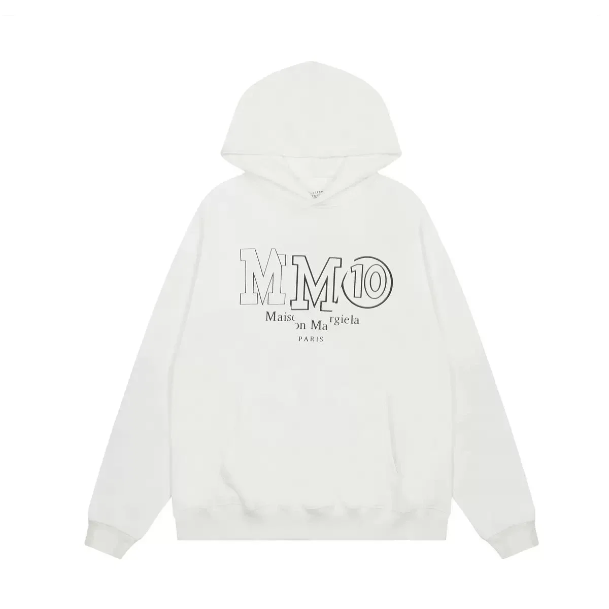 Maison Margiela Maison Margiela MM10 White Hoodie White - 1