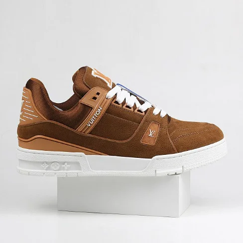 Louis Vuitton Louis Vuitton LV Trainer Brown/Tan Sneakers Brown