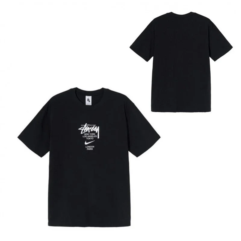 Stussy Stussy x Nike Black T-Shirt Black - 1