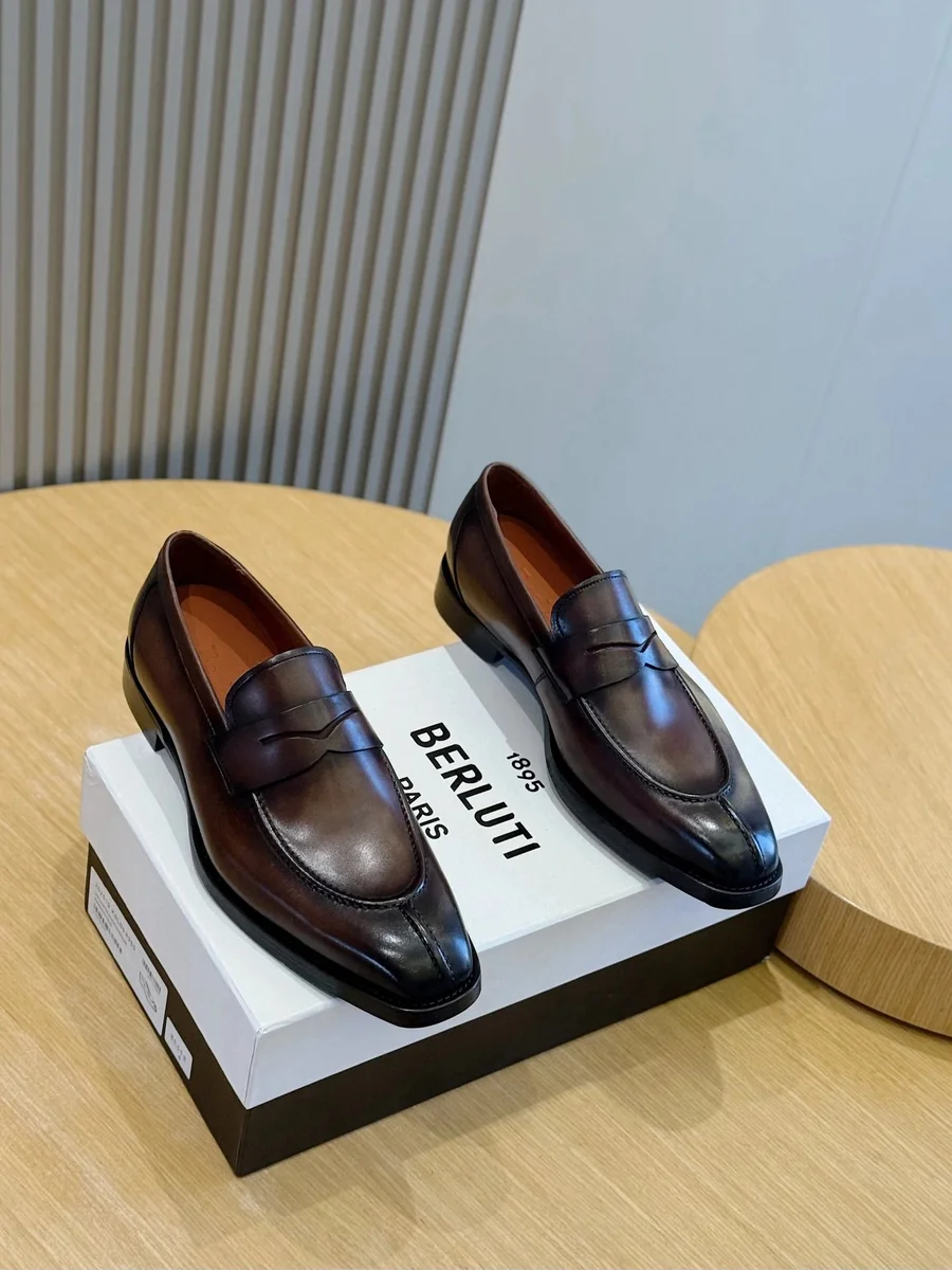 Berluti Berluti Loafers Brown Style Five Brown