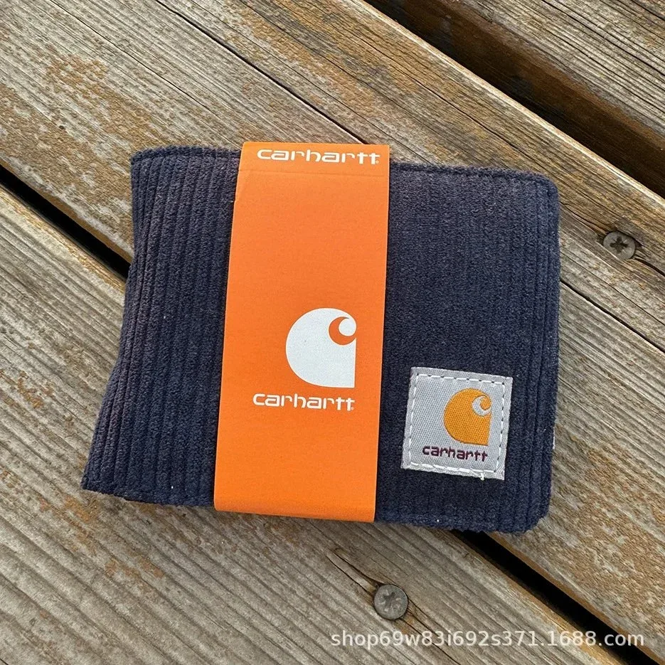 Carhartt Carhartt Corduroy Blue Card Wallet Blue