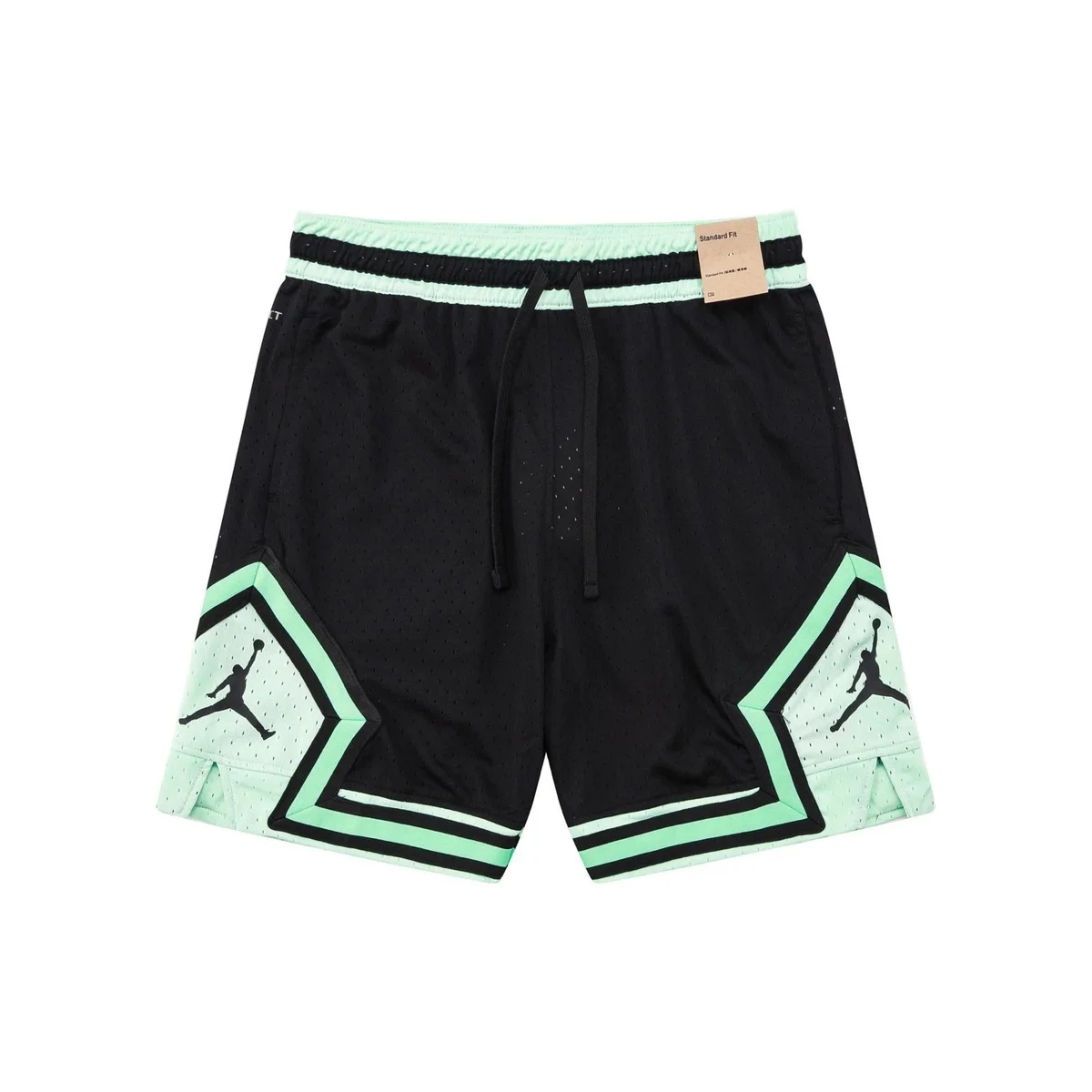 Jordan Jordan Air Jordan Jumpman Black & Mint Shorts Black - 1