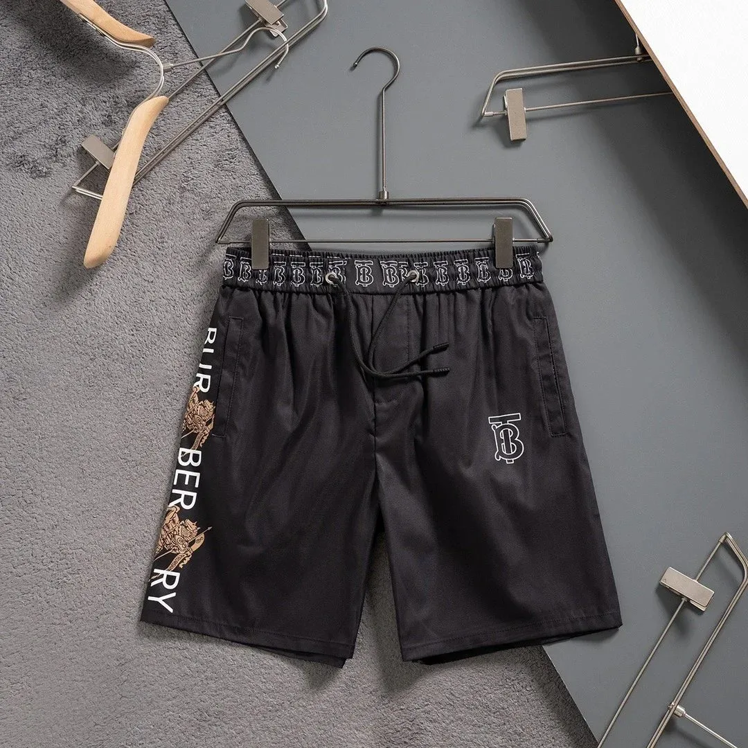 Burberry Burberry TB Monogram Black Shorts Black