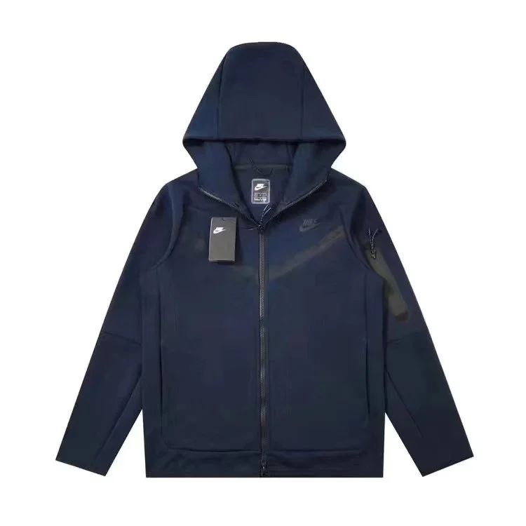 Nike Nike Tech Fleece Hoodie Midnight Navy Jacket Navy - 1