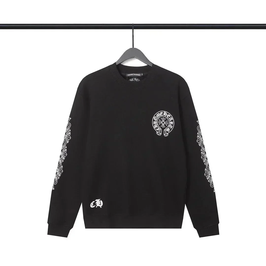 Chrome Hearts Chrome Hearts CH Cross Black Crewneck Sweatshirt Black - 1