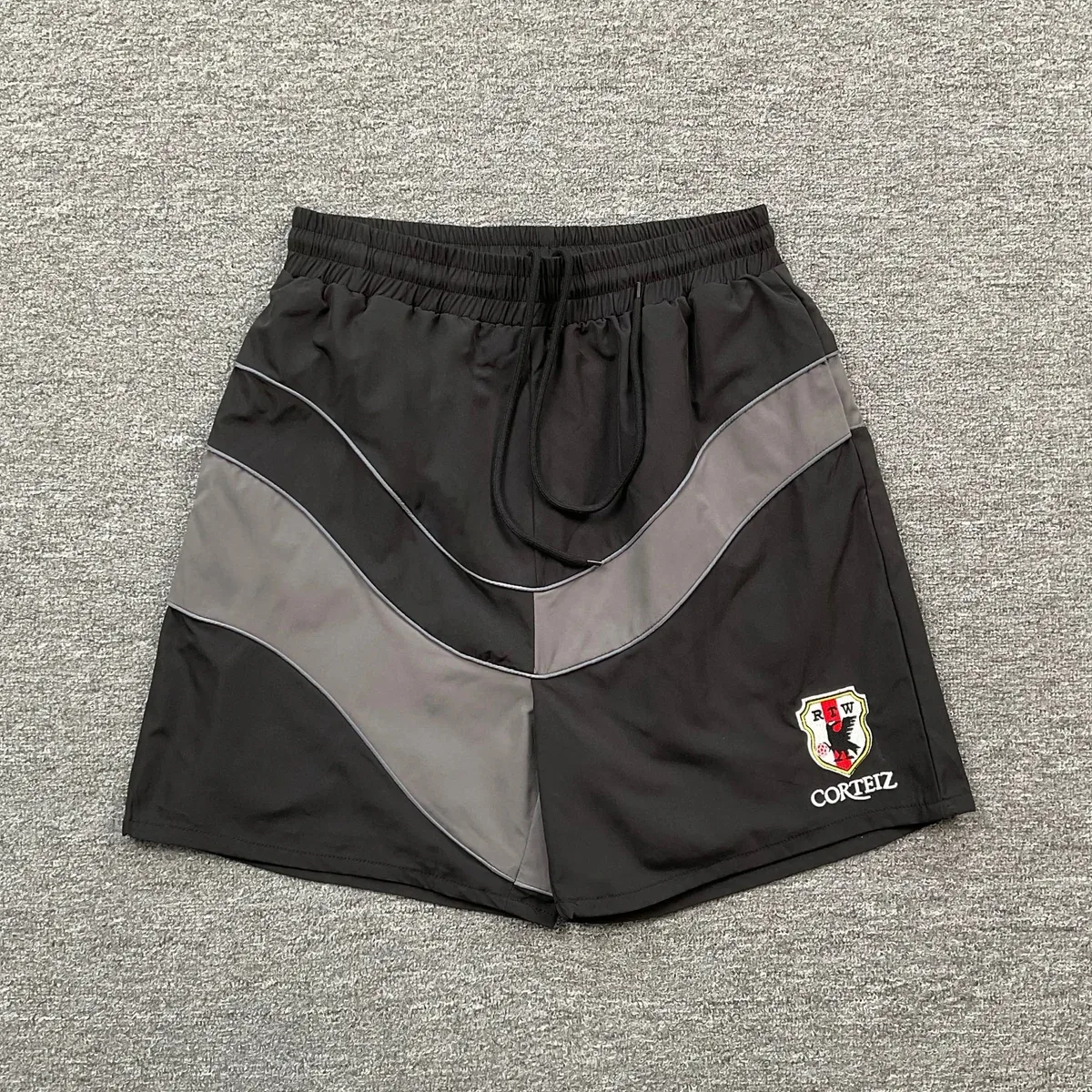 Corteiz Corteiz RTW Shorts Black/Grey Sporty Black - 1
