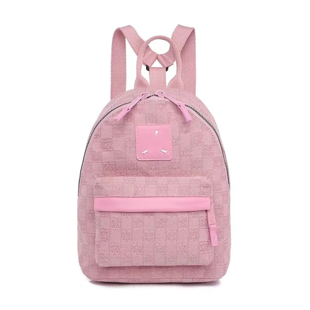 Other Pink Small Backpack with Monogram Pattern Pink - 1
