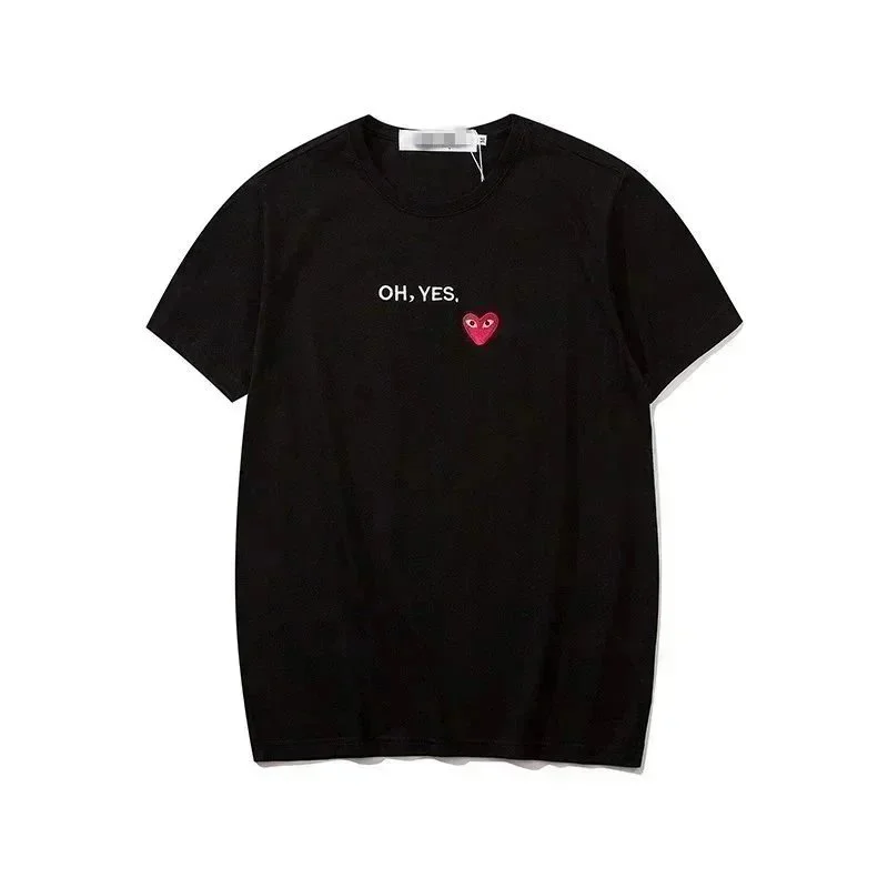 Comme des Garçons Comme des Garçons Play Black 'OH, YES,' T-Shirt Black - 1