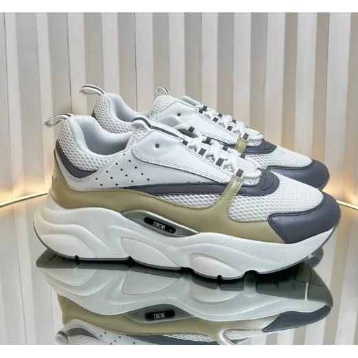 Dior Dior Dior Book Tote White/Gold Sneakers White - 1