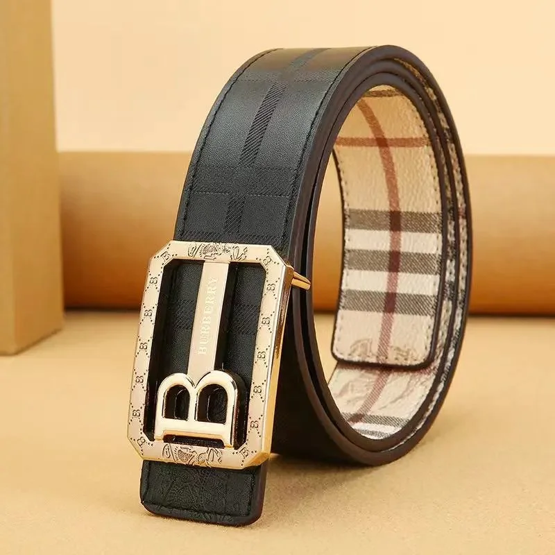 Burberry Burberry TB Monogram Belt Black & Checkered Black - 1