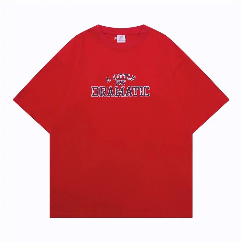 Other Red 'A Little Bit Dramatic' T-Shirt Red - 1