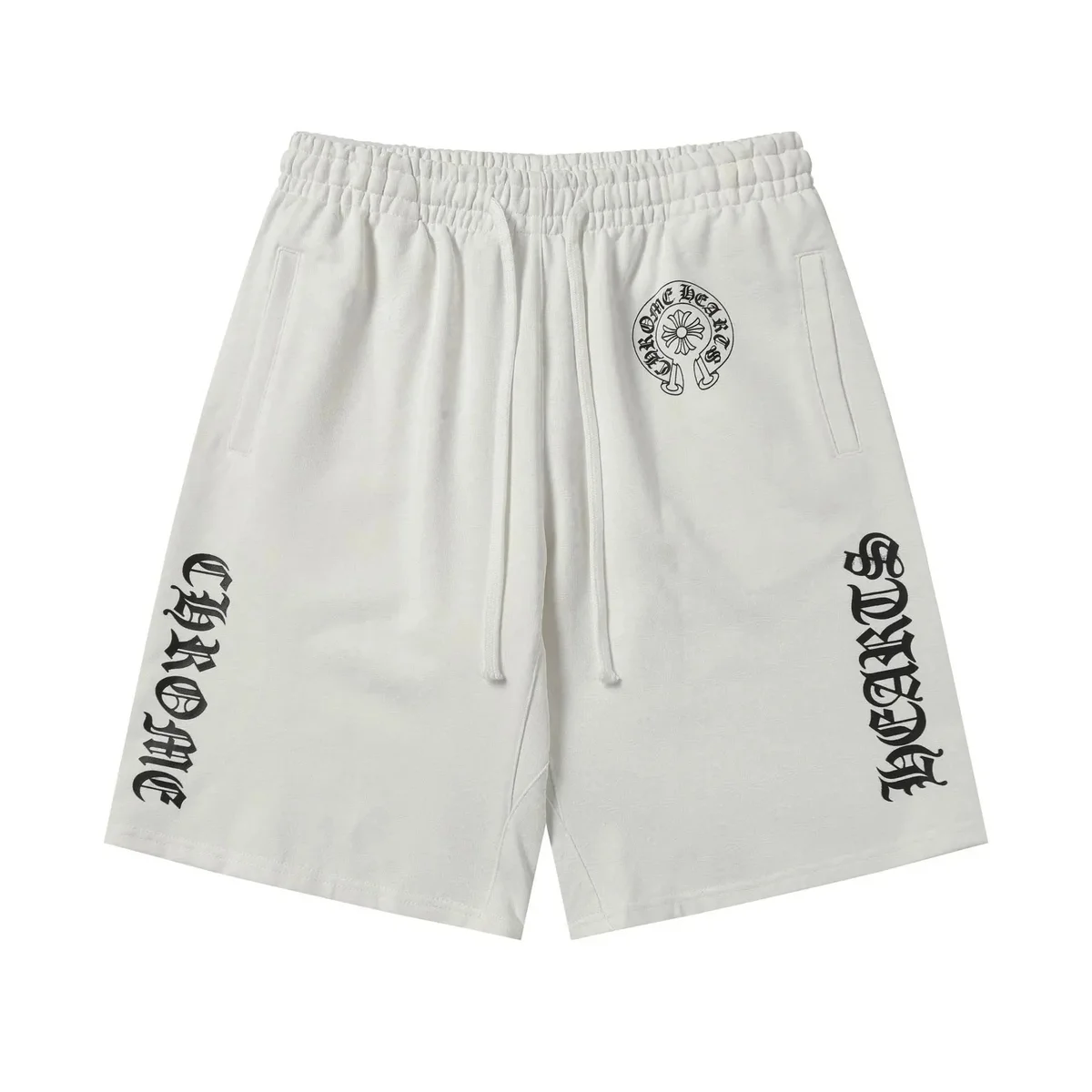 Chrome Hearts Chrome Hearts White Hearts & Crosses Shorts White - 1