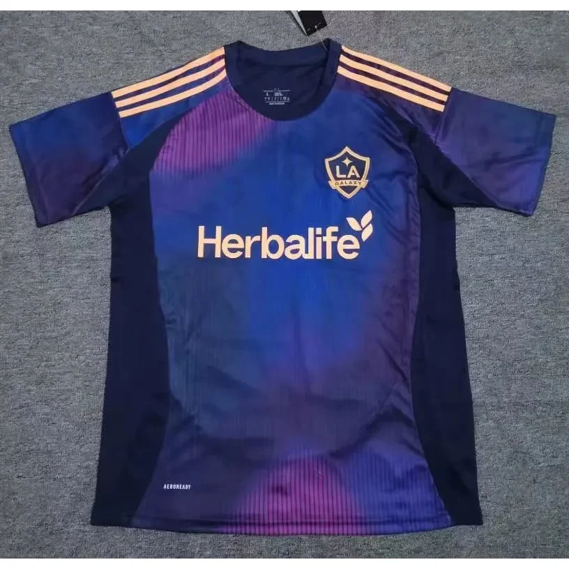 Adidas Adidas LA Galaxy Away Jersey Blue/Orange T-Shirt Blue - 1