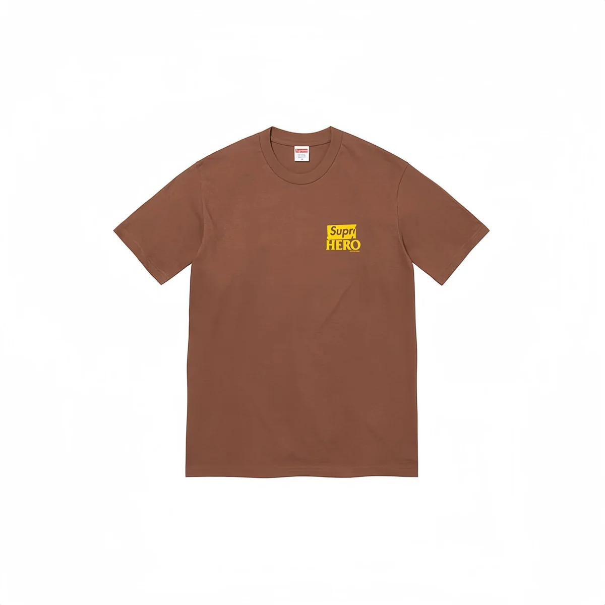 Supreme Supreme Supr HERO Brown T-Shirt Brown - 1