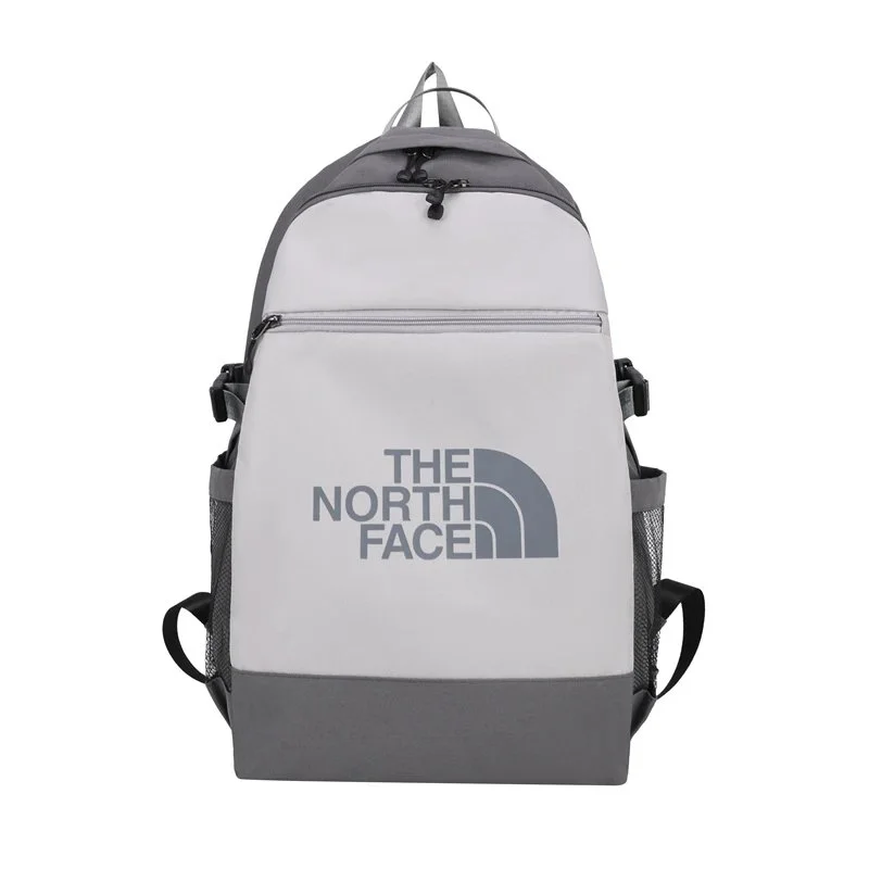 The North Face Grey/White Backpack