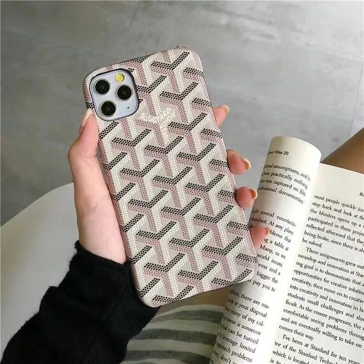 Goyard Goyard Monogram Grey Phone Case Grey