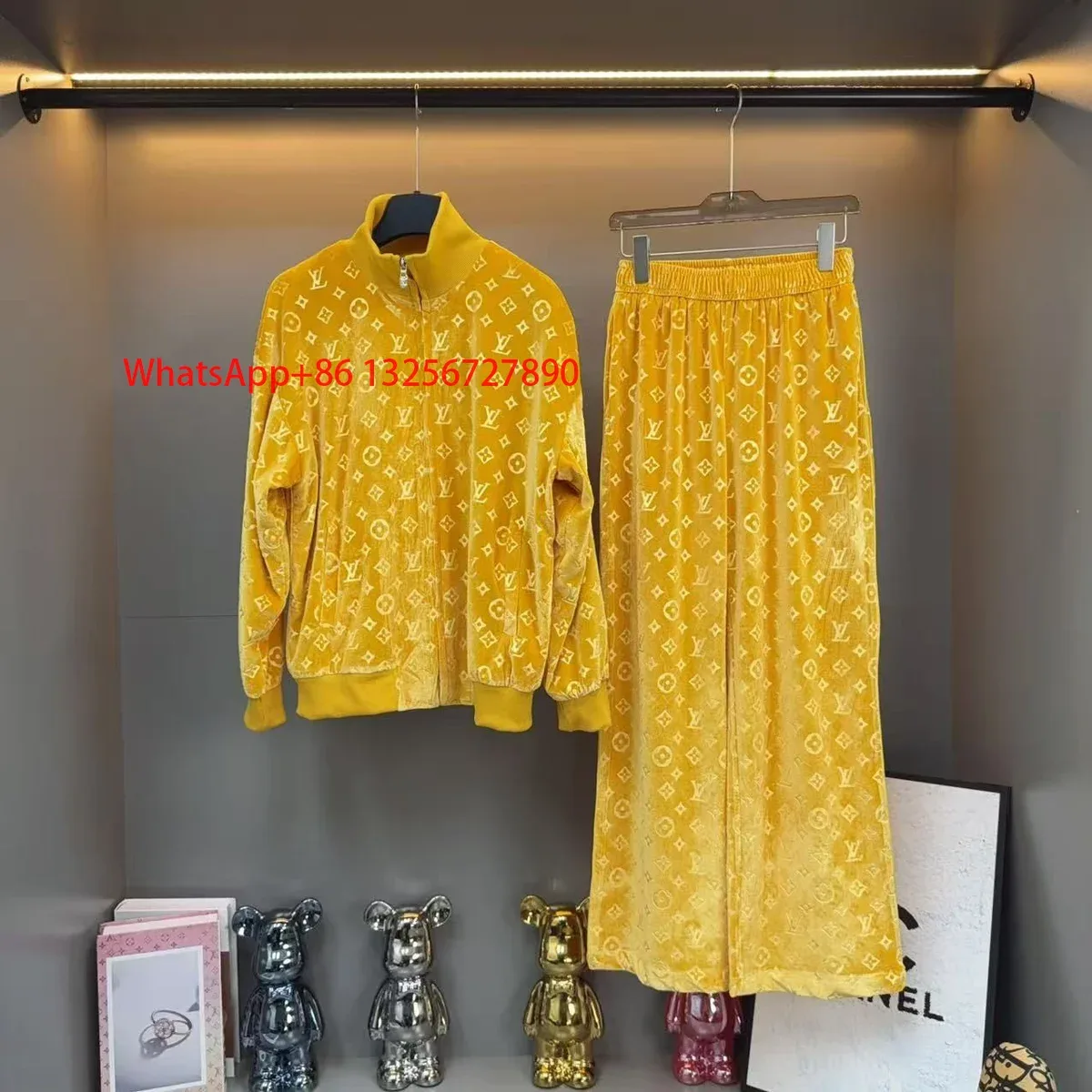 Louis Vuitton Louis Vuitton Monogram LV 34 Yellow Tracksuit Yellow