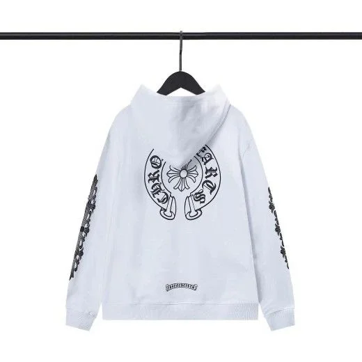 Chrome Hearts Chrome Hearts White CH Cross Hoodie White - 1