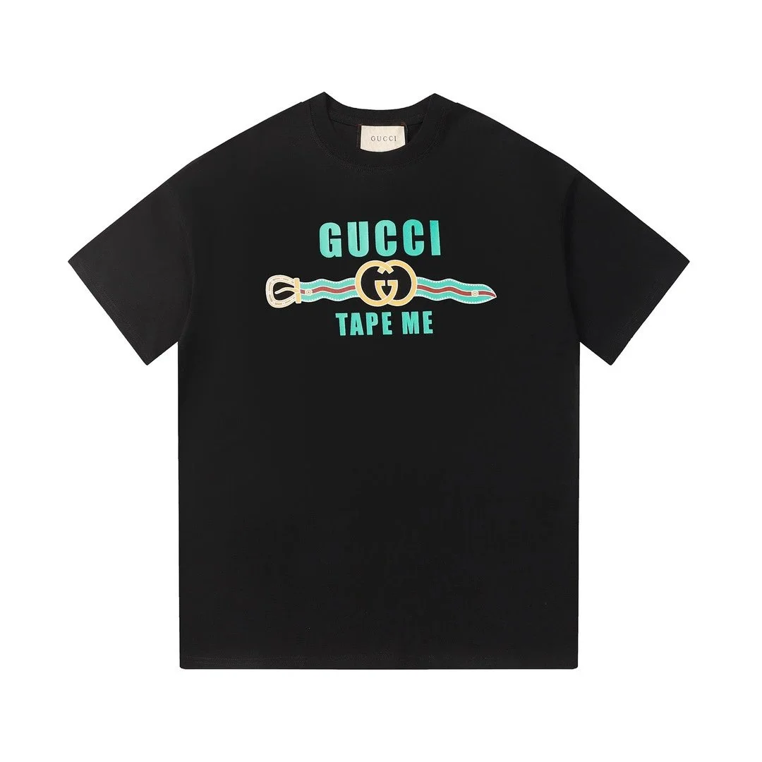 Gucci Gucci Tape Me Black T-Shirt Black - 1