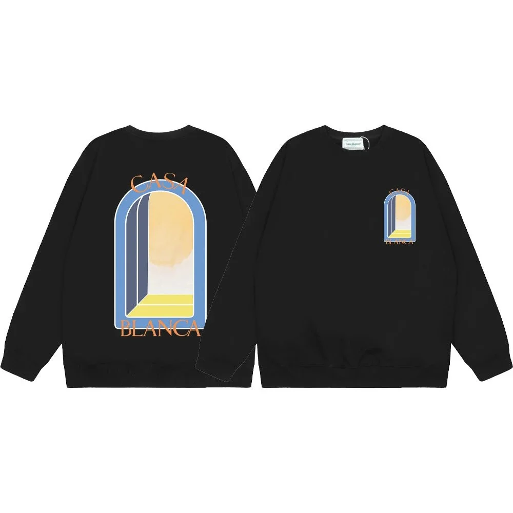 Other CASA BLANCA Black Graphic Sweatshirt Black - 1