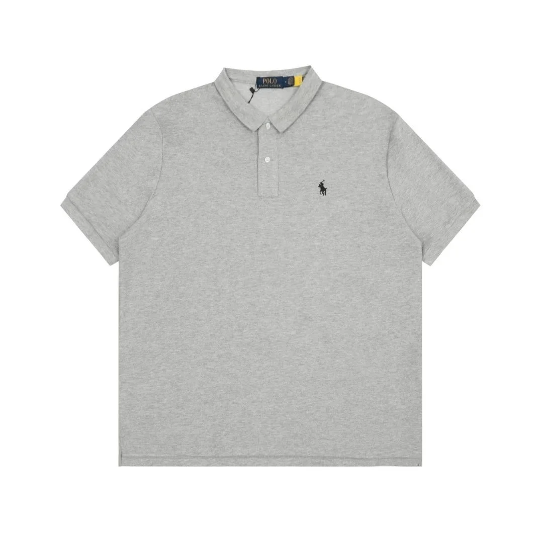 Polo Ralph Lauren Polo Ralph Lauren Classic Logo Grey Polo Shirt Grey - 1