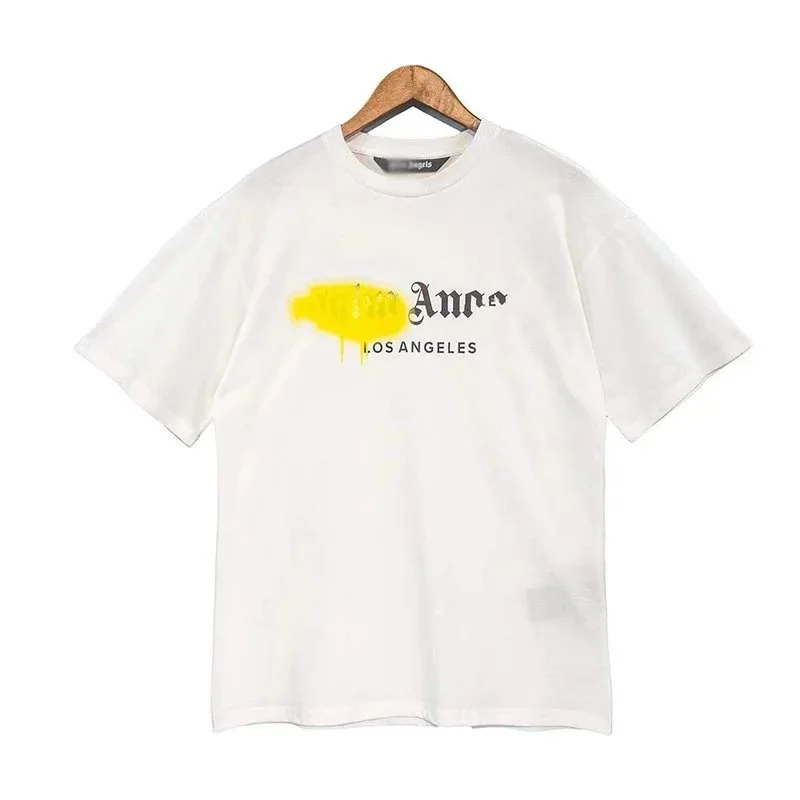 Palm Angels Palm Angels Los Angeles White T-Shirt White - 1