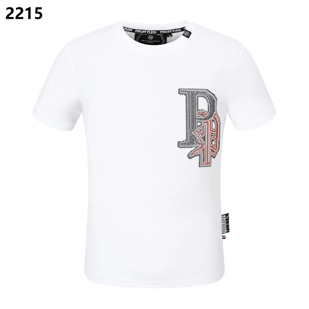 Philipp Plein Philipp Plein 2215 White Logo T-Shirt White - 1