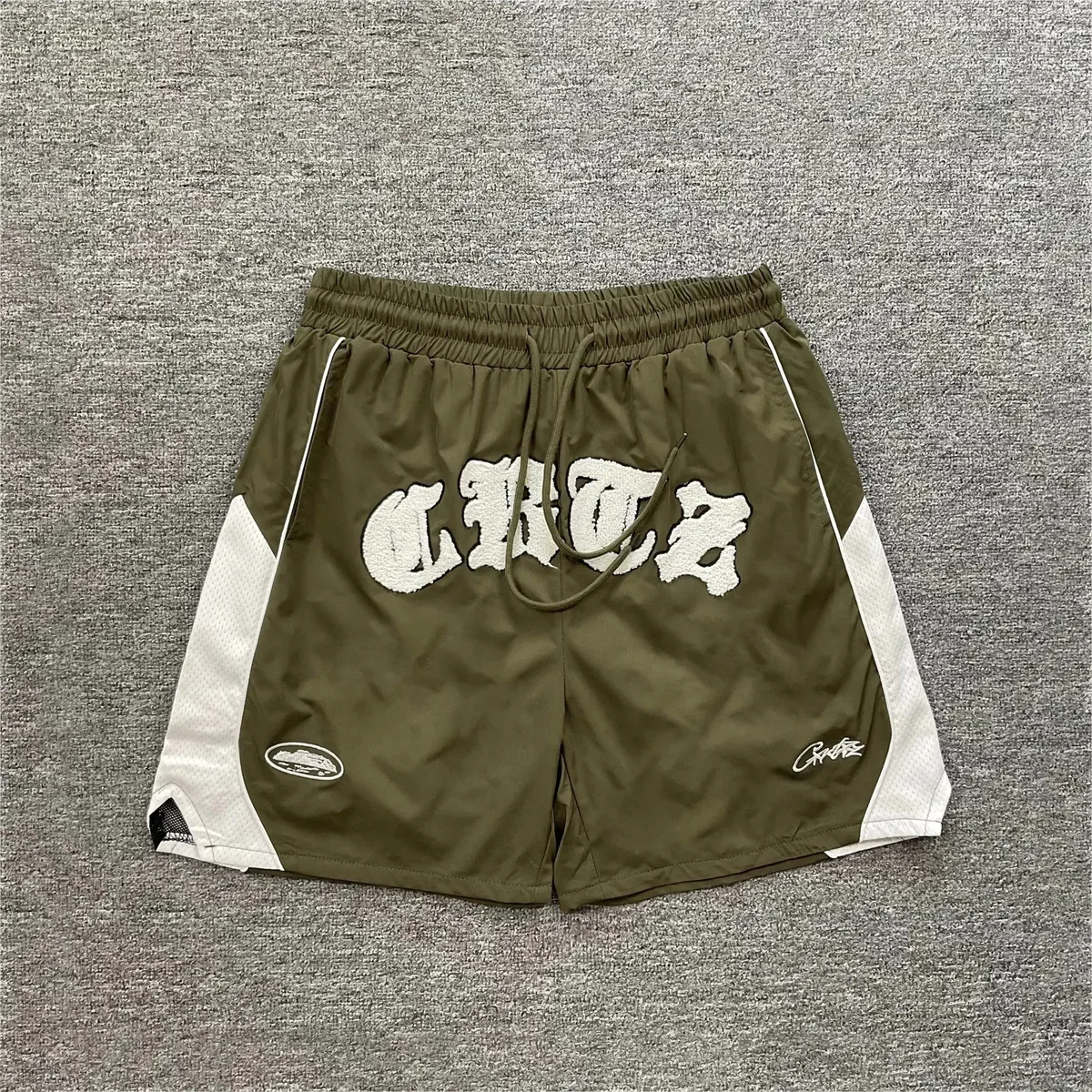 Other Streetwear Shorts Army Green/White Colorway Green - 1