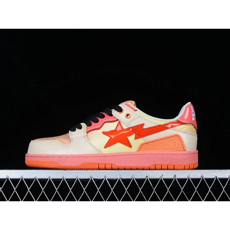 A Bathing Ape A Bathing Ape BAPE STA Orange Star Sneakers Orange - 1