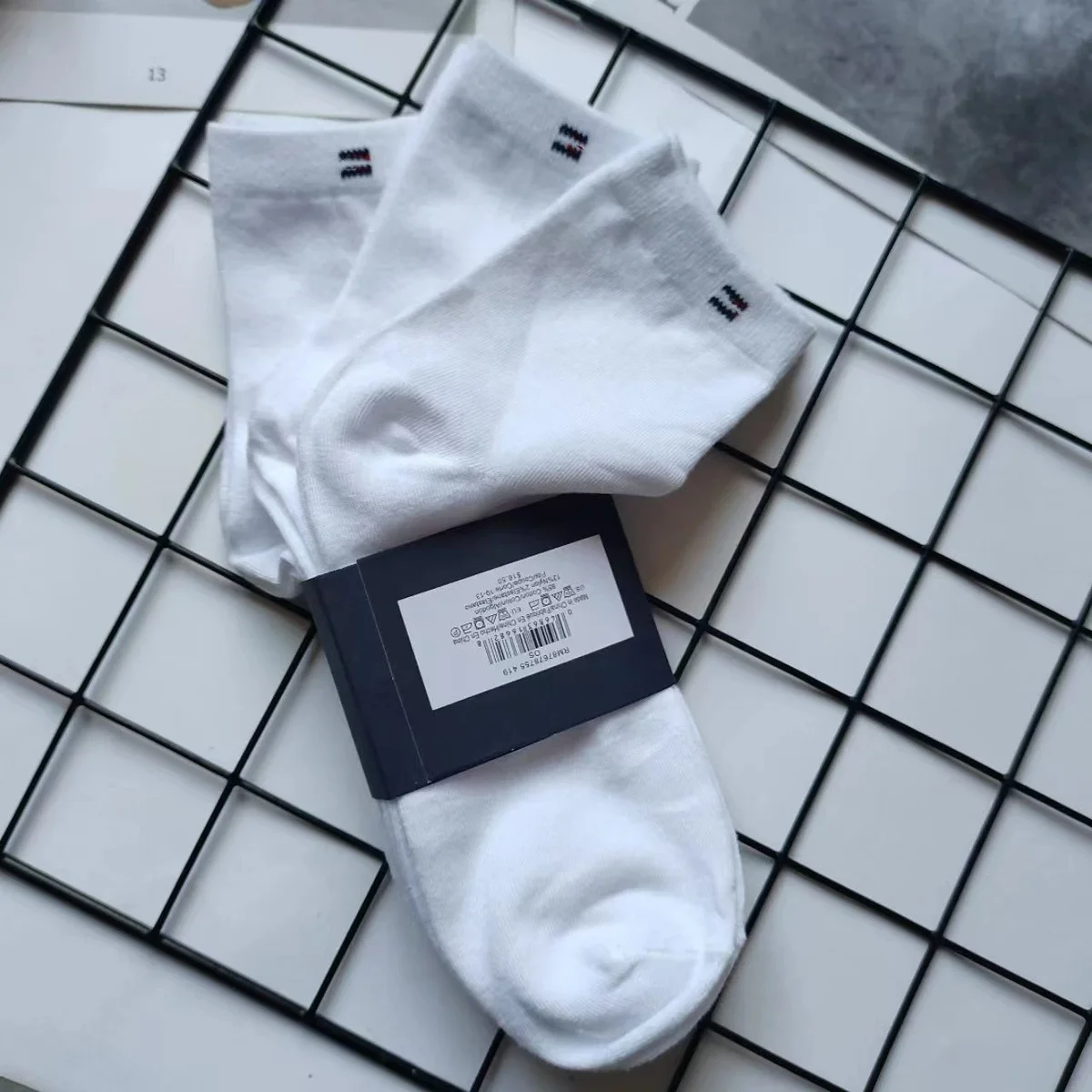Other Pure White Cotton Socks White - 1