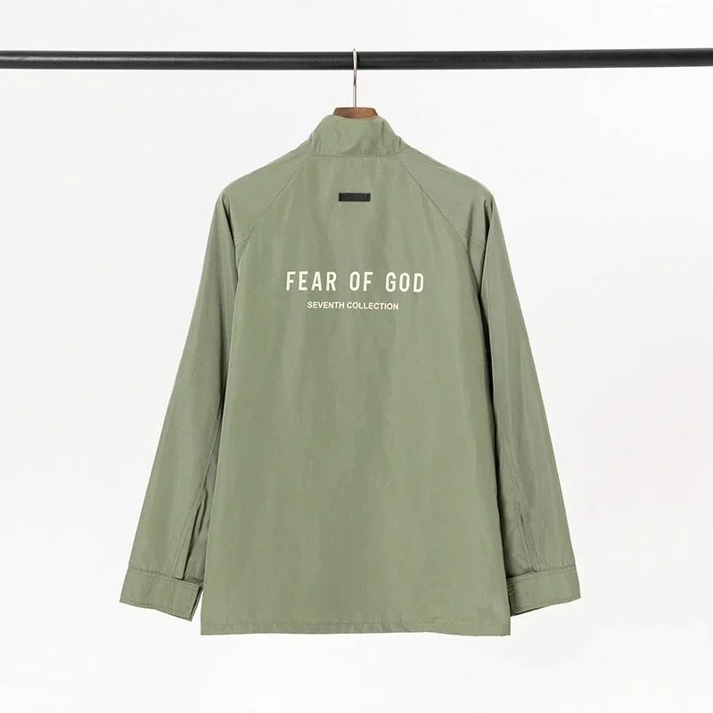 Fear of God Fear of God Seventh Collection Sage Green Jacket Green