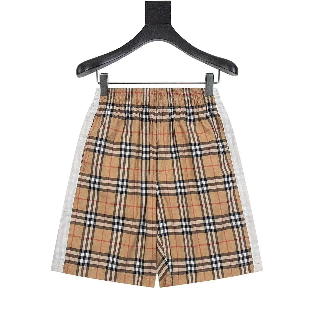 Burberry Burberry Vintage Check Beige Plaid Shorts Beige