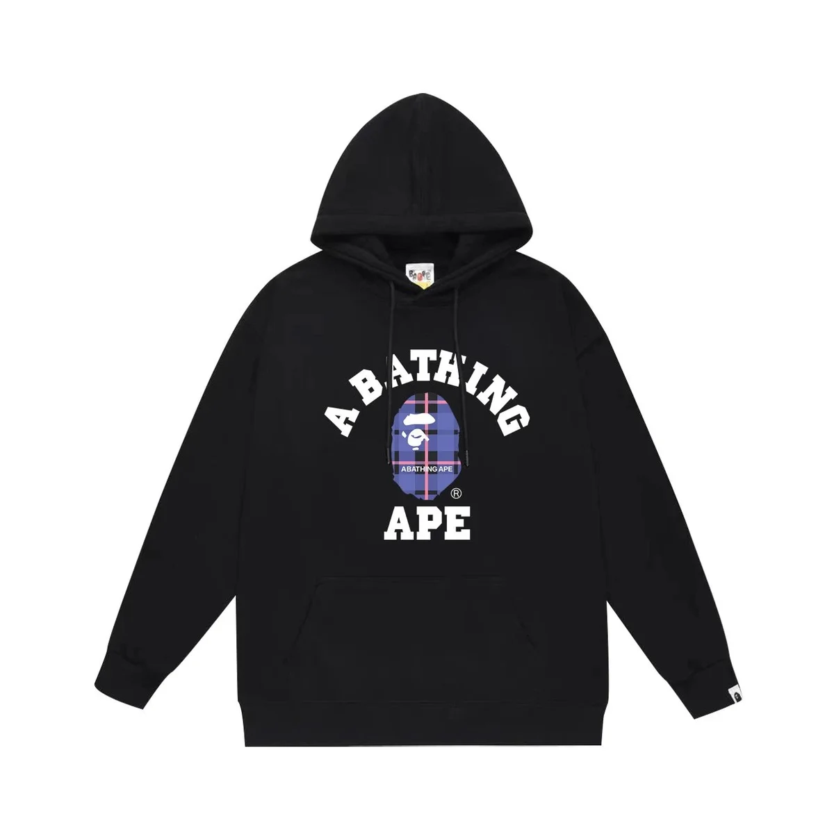 A Bathing Ape A Bathing Ape BAPE STA Black Hoodie Black - 1